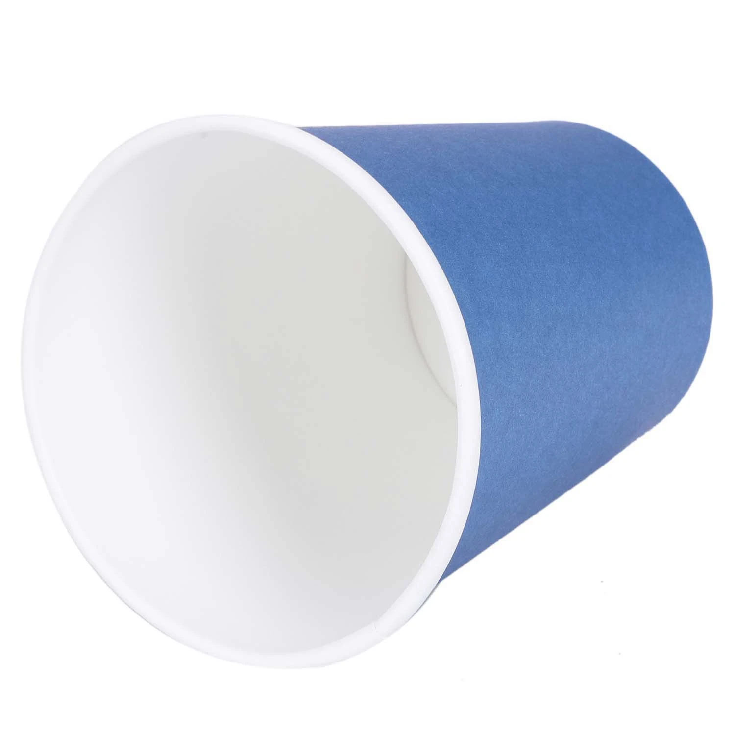 Gelas Kertas LICE-40 (9Oz) - Warna Solid Polos Perlengkapan Meja Pesta Ulang Tahun Katering (Biru&Hijau)