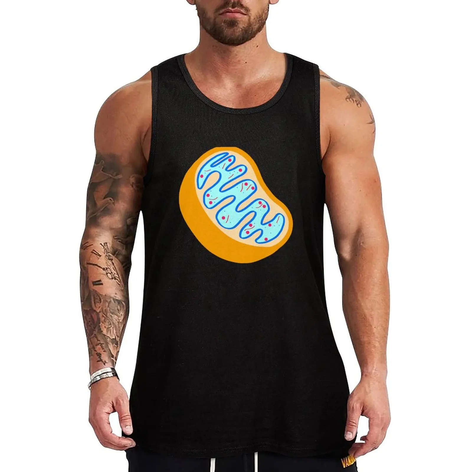 

Mitochondria is the powerhouse of the cell Tank Top Men's summer clothes 2025 clothes for men clothing men