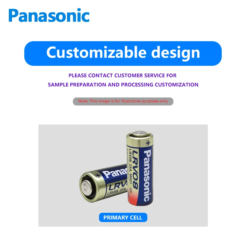 Panasonic 23A 12V battery alkaline 5PCS  suitable for doorbell/vehicle anti-theft device/toy/key remote control, etc