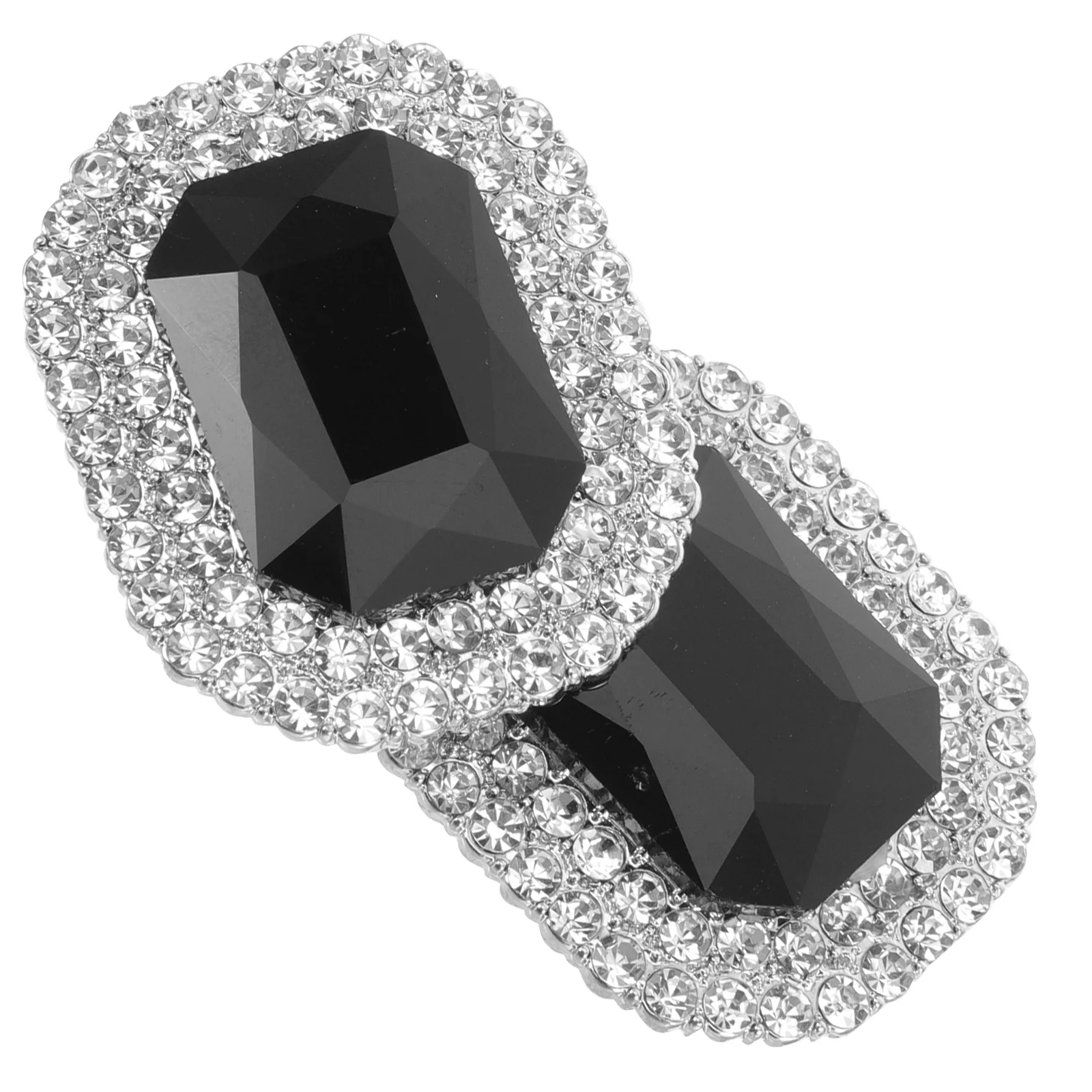 1Pair Shoe Flowers Decorations Detachable Rhinestone Clip on for Wedding Bridal Pumps Heel Dressy Occasions Shoe Jewelry Charms