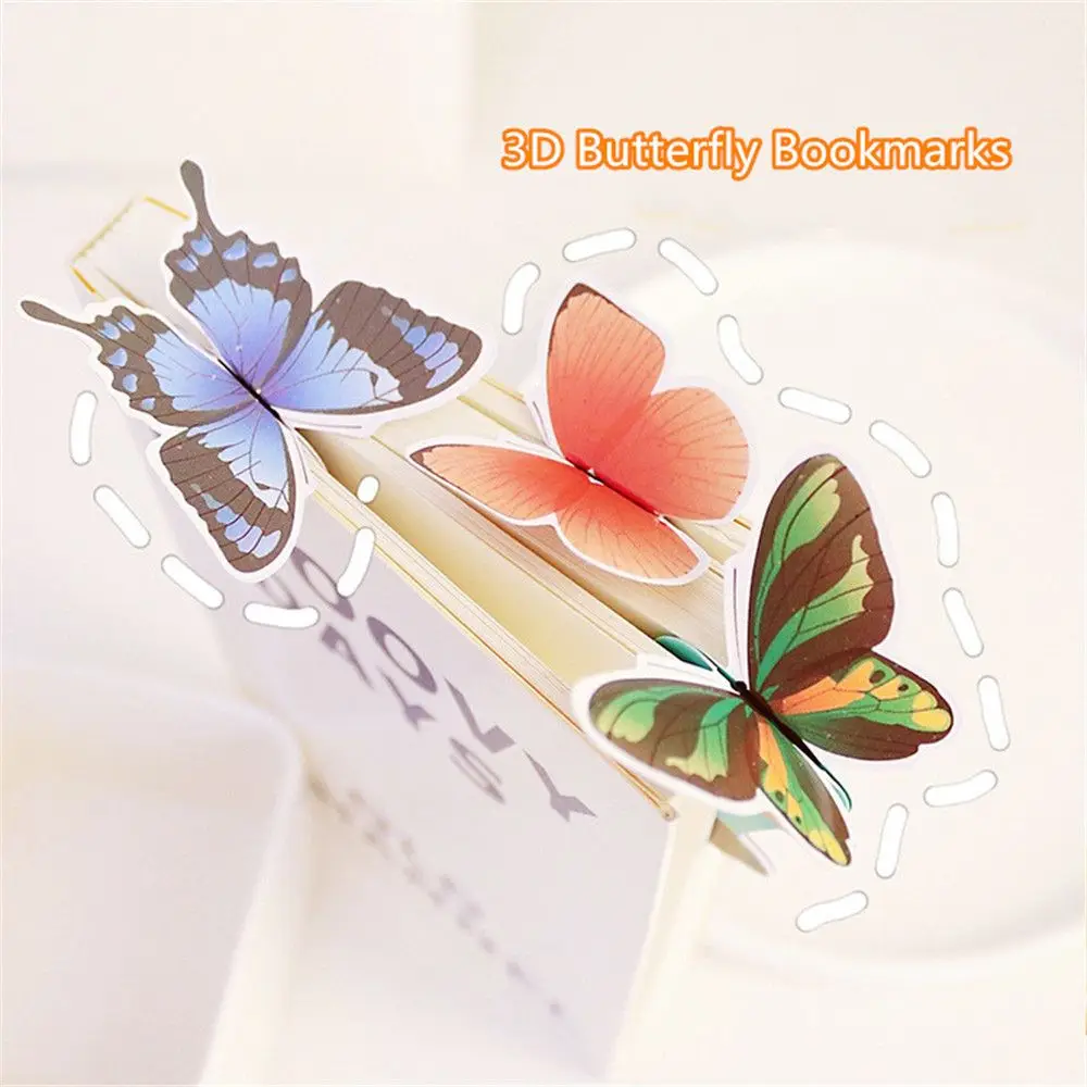 Fashion Student Gift Bookmark Paper Bookmark Stationery 3D  Bookmarks
