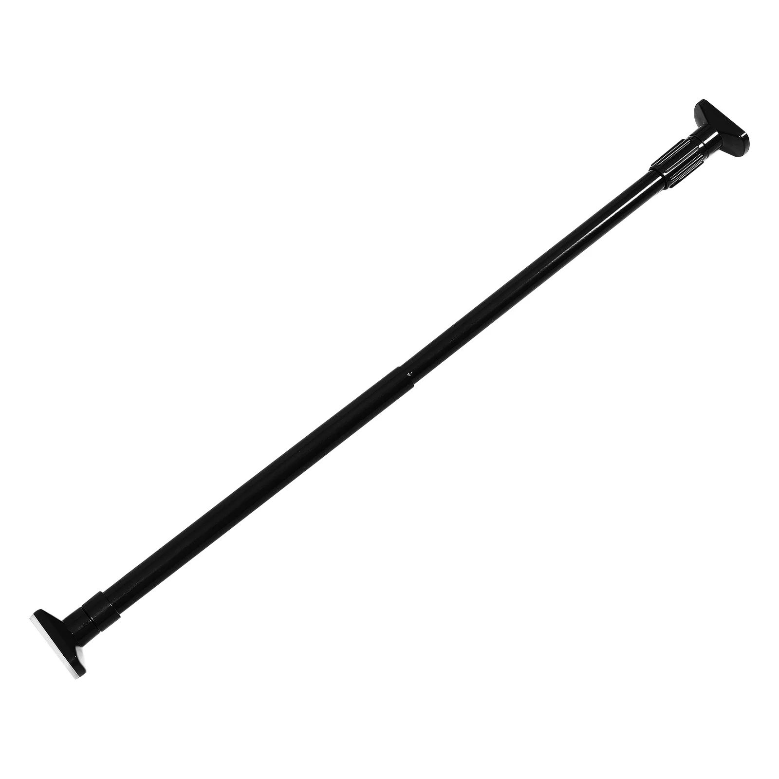 

Clothes Rail Telescopic Curtain Rod Tension Hole-free Wardrobe Closet Pole Stainless Steel Shower