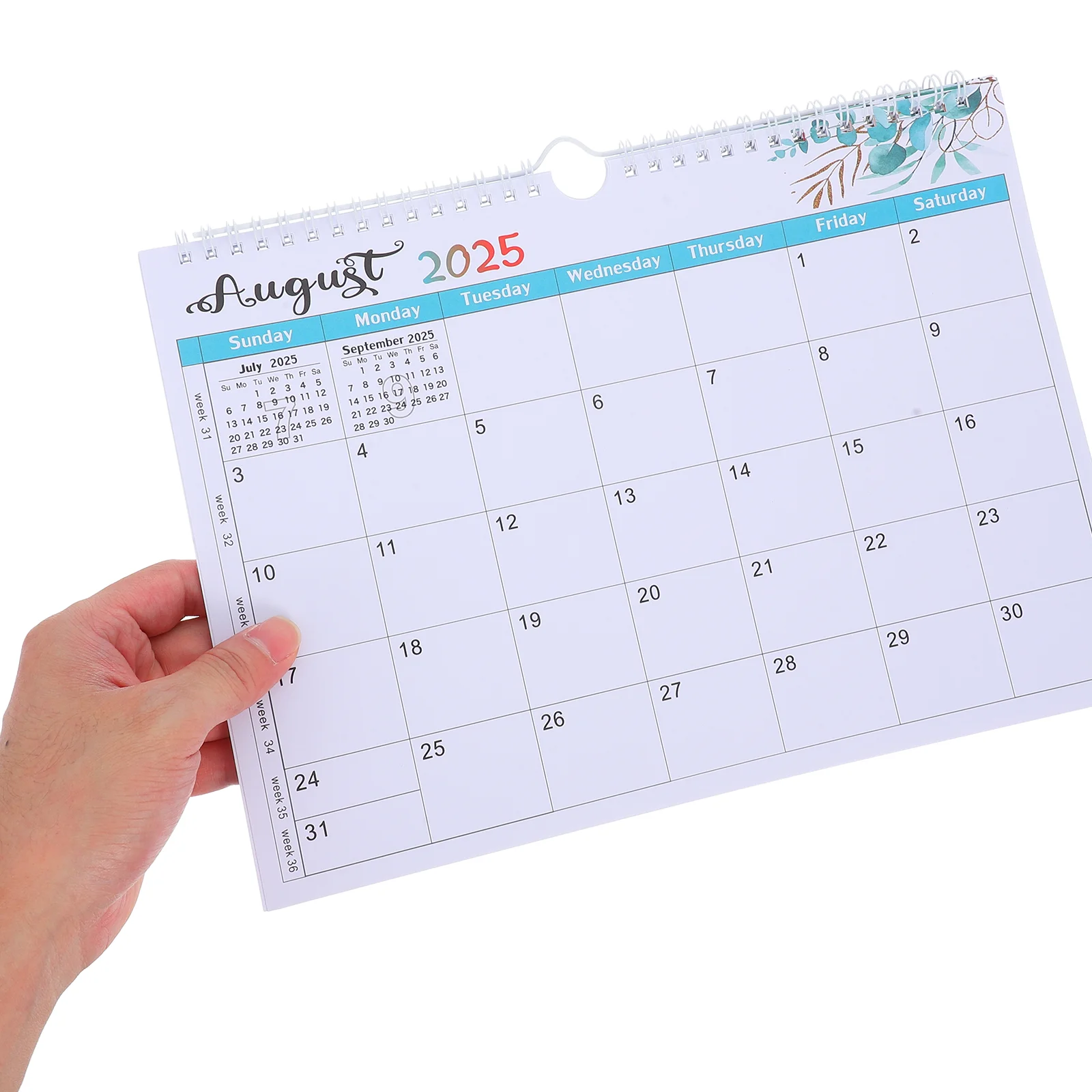 Calendar 2025 Wall Office for Refrigerator Big 2024-2025 Paper Planner Calender