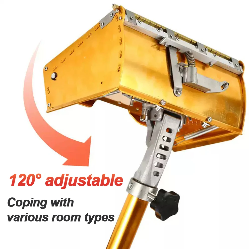 Caja raspadora de masilla, raspador de pared, raspador de barro de pared, paleta duradera, herramienta de enyesado, cuchillo de enyesado para construcción y renovación