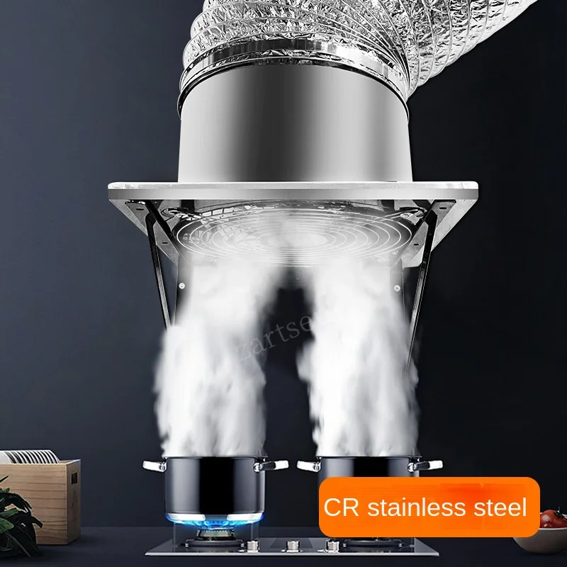 6''7''8'' Booster Extractor Auspuff Belüftung Rohr Fan für Badezimmer Wc Küche Wand Fenster Edelstahl Fans