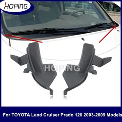 Hoping Front Side Fender Cowl Seal Side Windshield cover For Toyota Land Cruiser Prado 120 Series LC120 For GX470 2003-2009