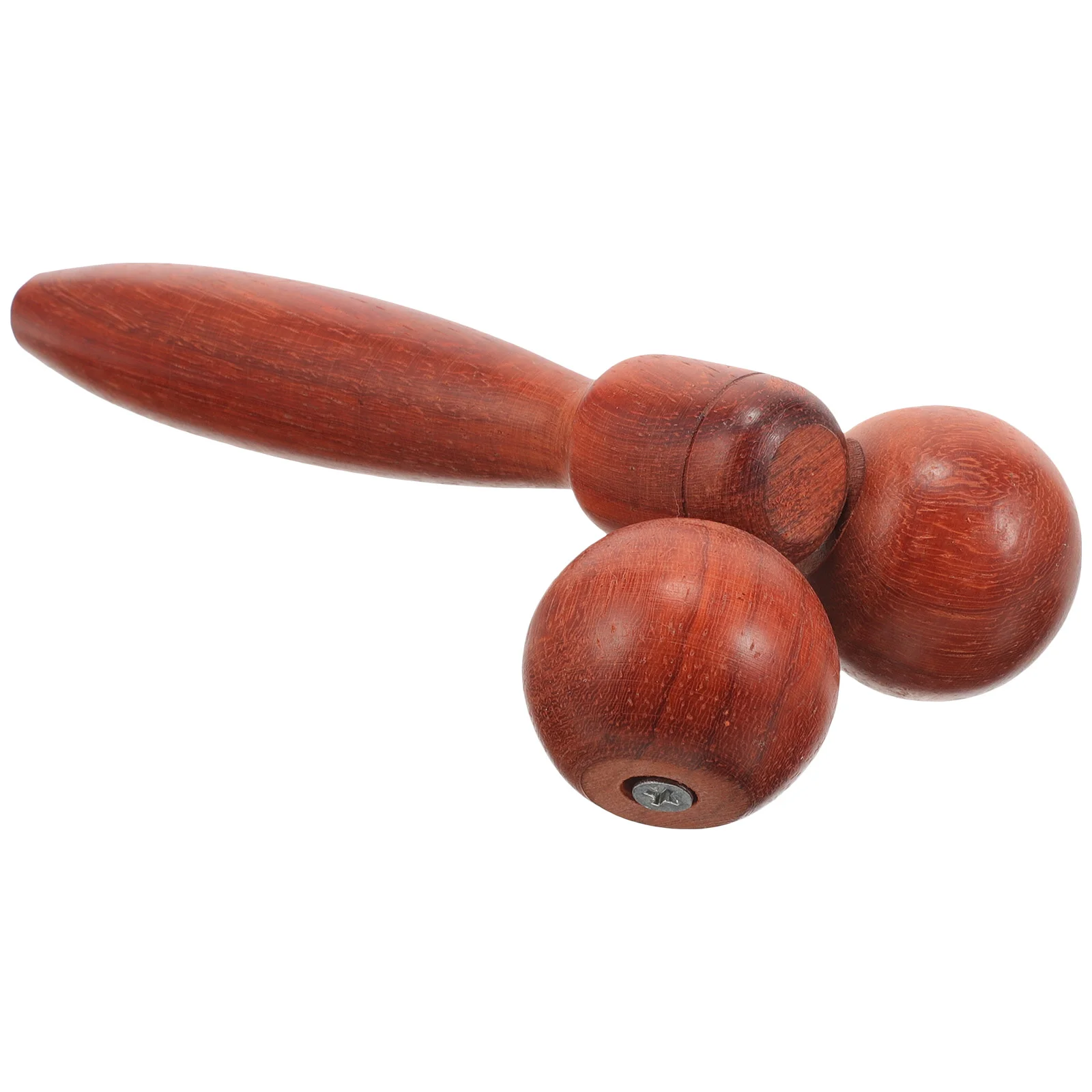 Wooden Double Ball Eye Manual Roller for Lady Salon Tools Face Body Massagers Woman Facial Rollers