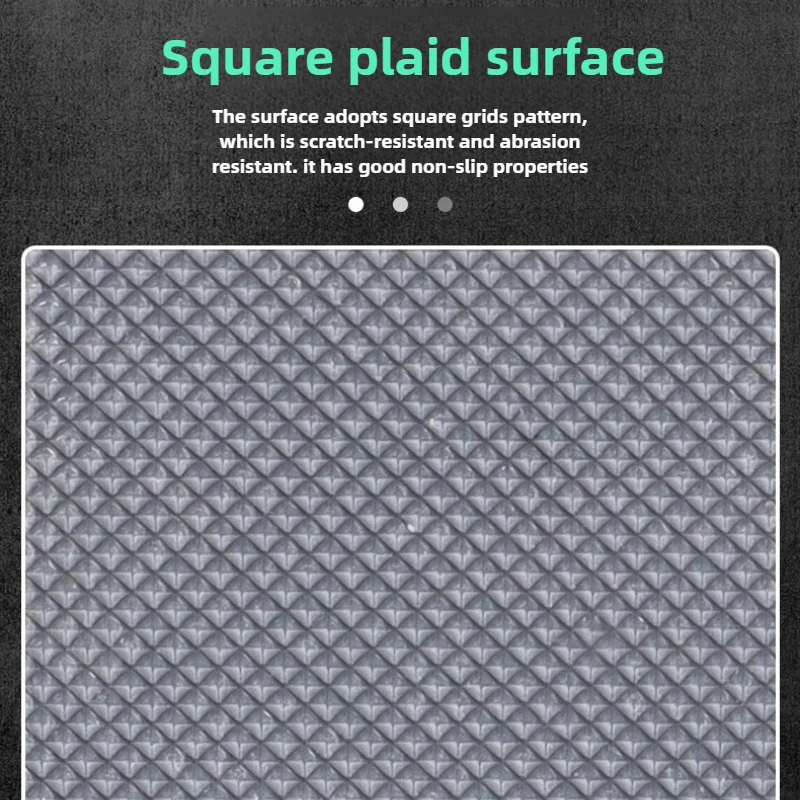 ‌ 다이아몬드 질감 미끄럼 방지 테이프 PEVA 고무 방수 욕실 그립 테이프 사무실용 내열성