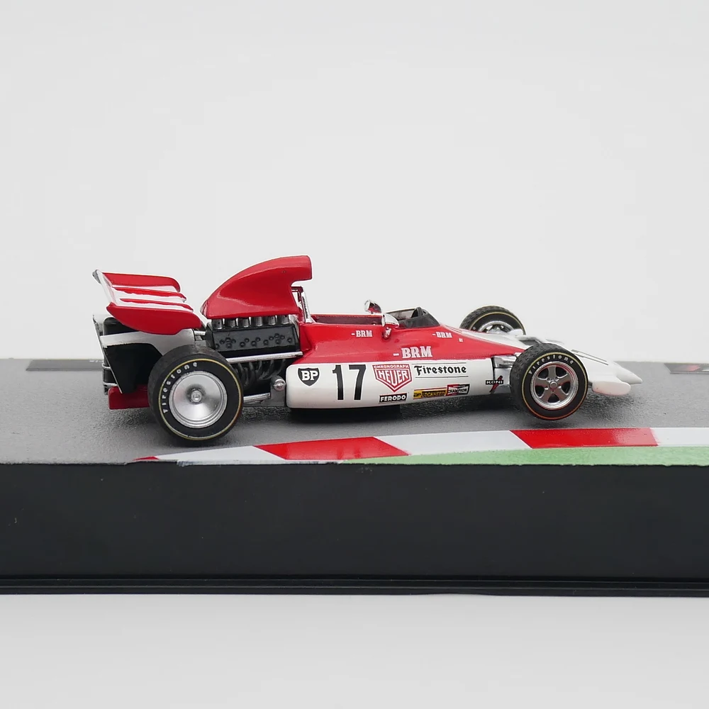 Ixo 1:43 Racing Jean-Pierre Beltoise 1972 BRM P160B Diecast Car Model Metal Toy Vehicle