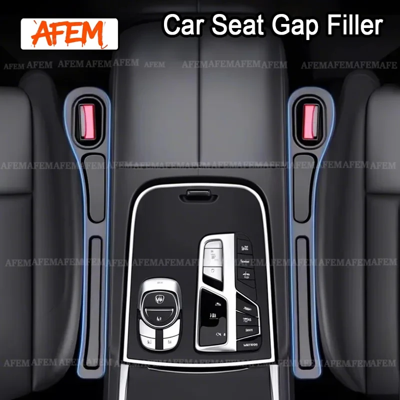 For Tesla New Model 3 Highland 2024 2025 2026 2PCS Universal Car Seat Leak Proof Strips Gap Side Seam Storage Accessories