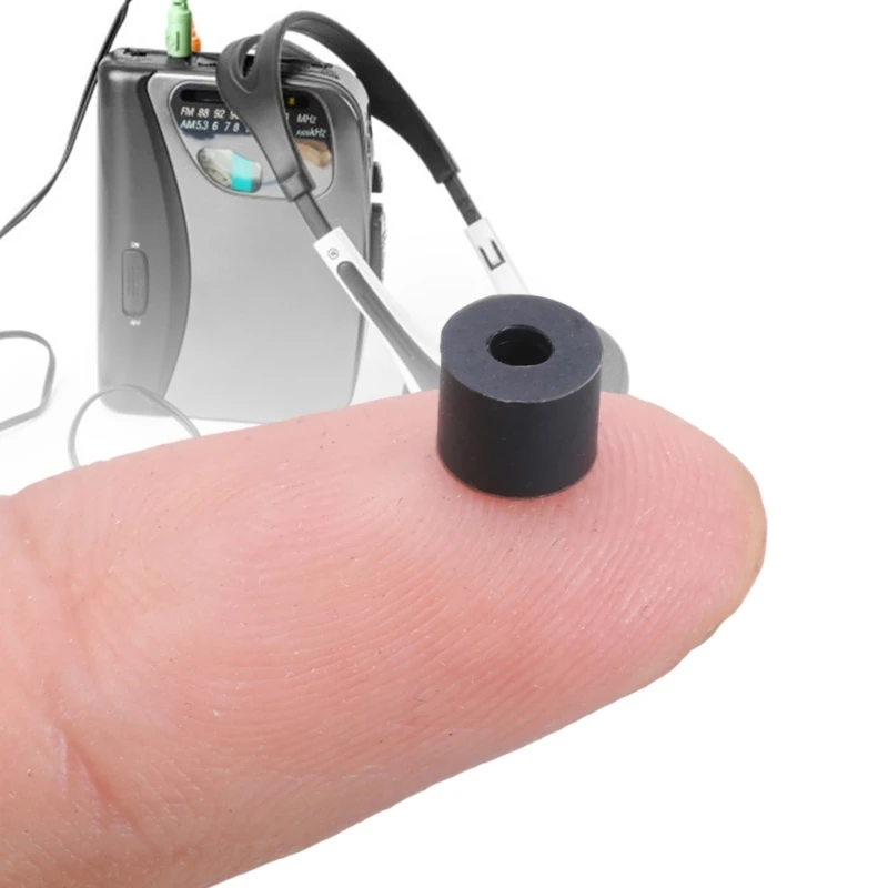 Y2GD Elastic Rubber Belt Pulley Wheel Rller for Restoring Tape Player Functionality