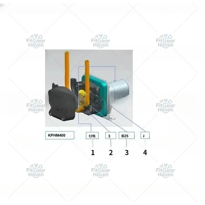 Newly upgraded 400ml flow 12V 24V DC motor brushless motor pump