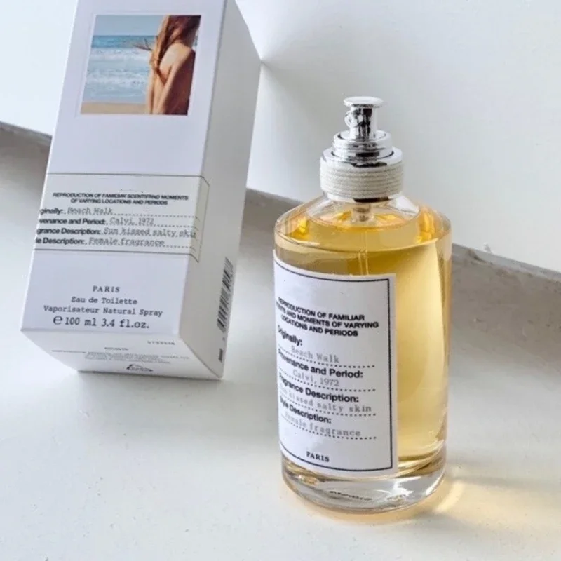 By The Fireplace Eau De Parfum 100ml- Iconic Linen Label Bottle, Unisex Warm Woody Sweet Chestnut Aroma, Long Lasting Cozy Scent