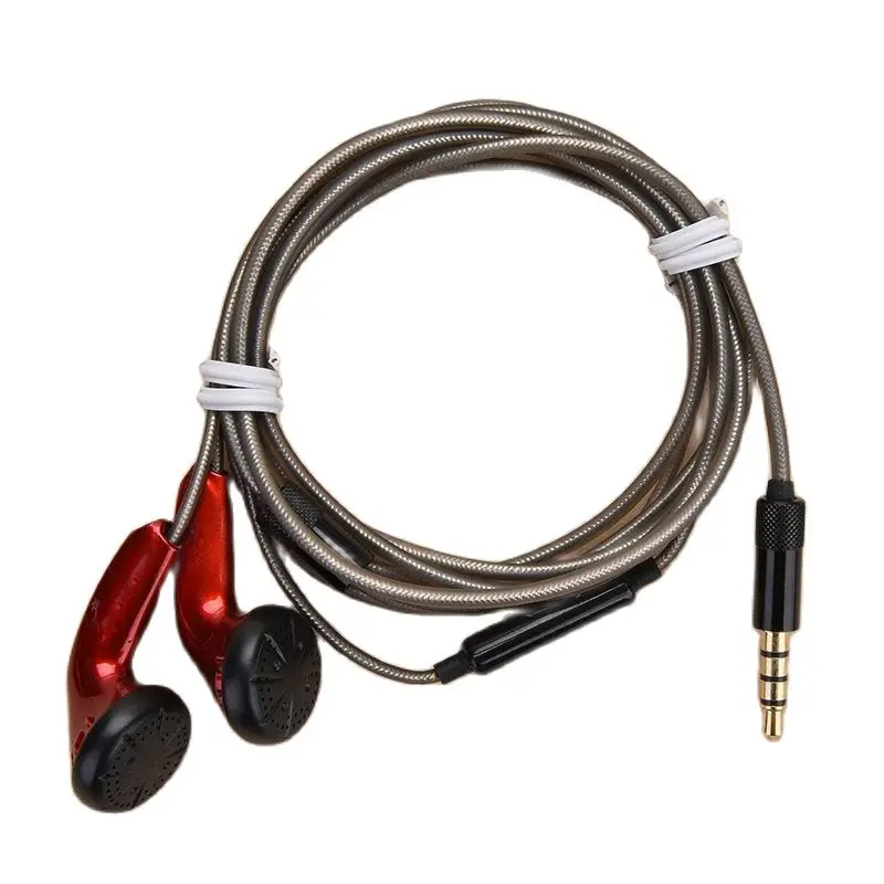 10 Uds Diy auriculares de graves pesados calidad de sonido música auriculares estéreo auriculares HIFI auriculares con micrófono para iphone xiaomi huawei