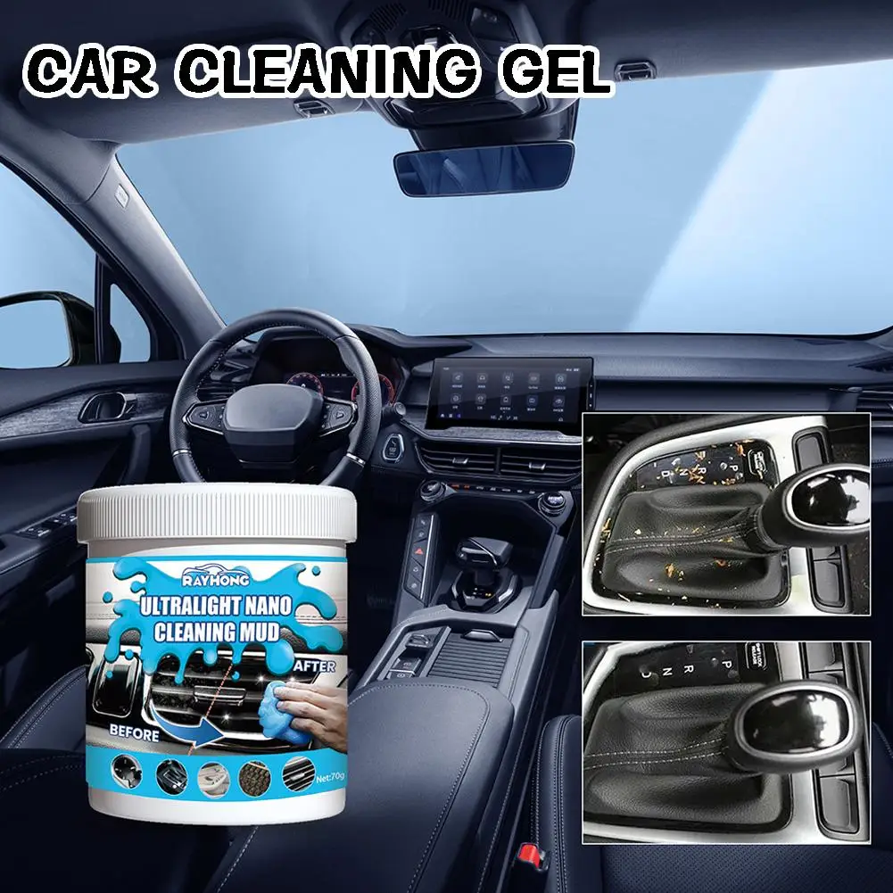 

Car Cleaning Soft Glue Multi-purpose Car Cleaning Gel Automotive Interior Removal Cleaning Car Supplies Ash Gel J0Z6