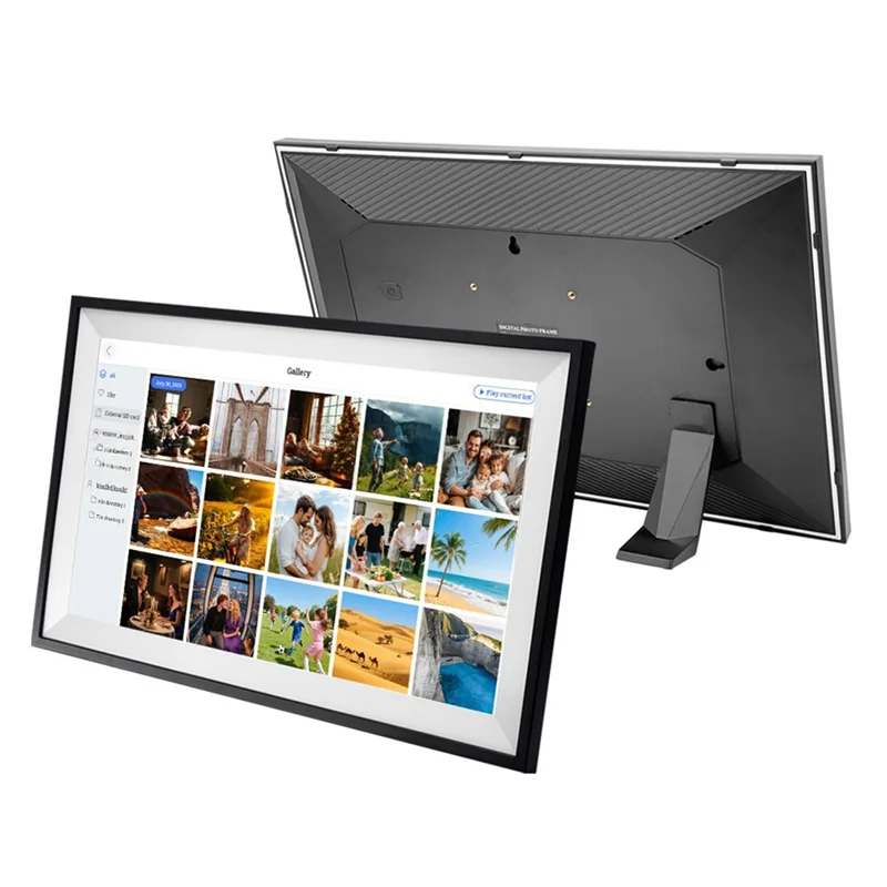 หน้าจอสัมผัสแบบโต้ตอบ HD 15.6 นิ้วปฏิทินดิจิตอล WIFI สมาร์ทโฮมวางแผนครอบครัวแผนภูมิงานบ้านปฏิทินดิจิตอล