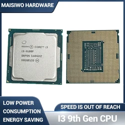 i3 9th Gen Processor 9100 9300 9320 9100T 9100E 9100TE 9100F 9300T LGA 1151 CPU