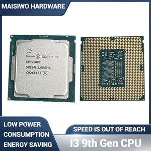 I3 -Prozessor der 9. Generation, 9100, 9300, 9320, 9100T, 9100E, 9100T, 9100F, 9300T, CPU LGA 1151 12 Hauptverkaufsplatte Mae i3 9100f - №11