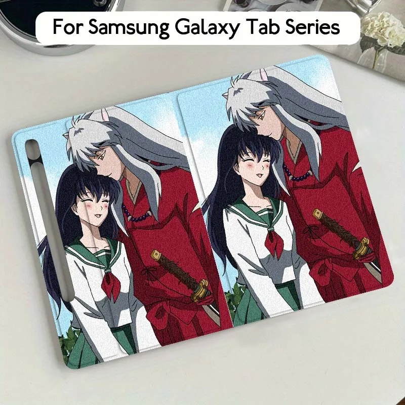 

Inuyasha Popular Art Gift For Samsung Galaxy Tab S10 S9 S8 S7 FE Lite Soft Flexible Support Tablet Case