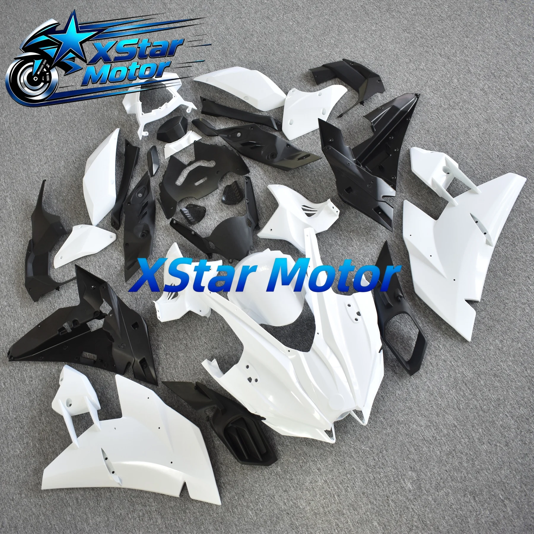 Motorcycles For Kawasaki Ninja H2 H2R 2015-2024 Carbon Fiber Paint Lower Fairing Winglets Fairings Motorcycles