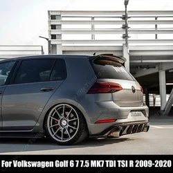Rear Roof Spoiler Rear Trunk Wing ABS Gloss Black For Volkswagen Golf 6 MK6 Golf 7 7.5 MK7 TDI TSI GTI GTD 2009-2020 Decoration