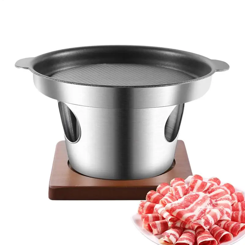 Camping BBQ Herd Tragbare Camping Herd Set Heavy Duty Design Barbecue Grill Abnehmbare Flexible BBQ Herd Multifunktional