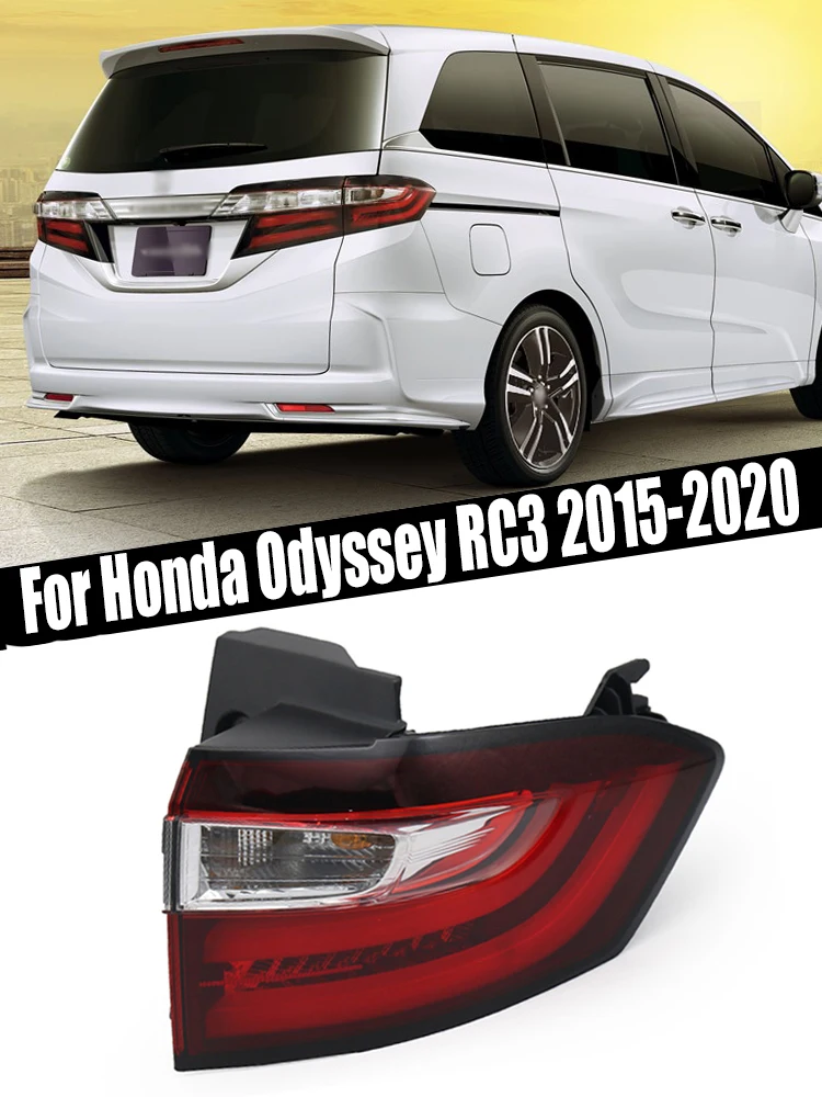 

For Honda Odyssey RC3 2015 2016 2017 2018 2019 2020 Rear Bumper Exterior Tail Lights Brake Stop Turn Signal Lamp Taillights