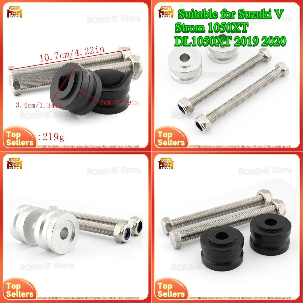 

2026 Motorcycle Handlebar Riser Mount Suitable for Suzuki V Strom 1050XT DL1050XT 2019 2020 Universal Fitment Adjustable