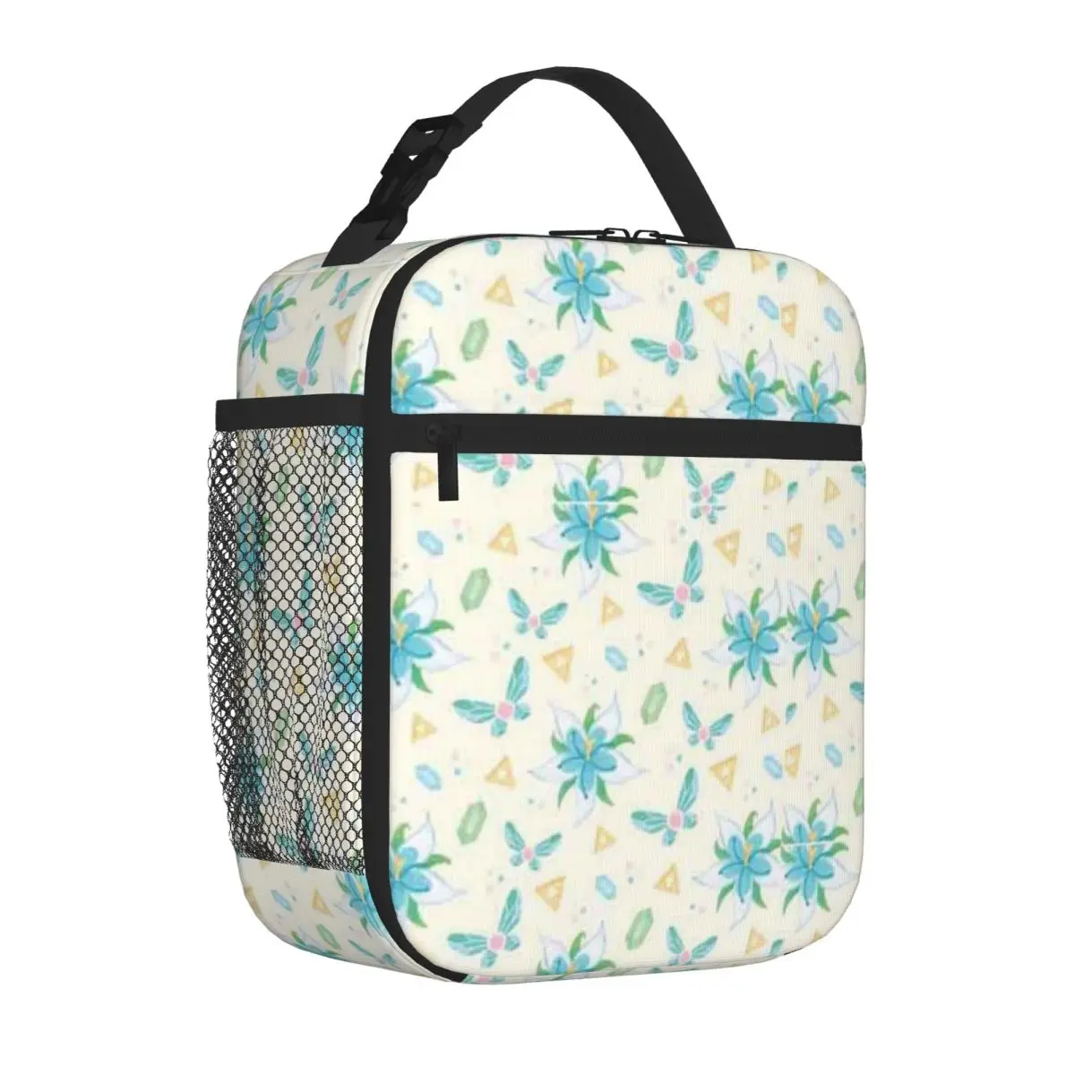 Bestselling Silent Princess Pattern V 2 Canvas Texture Office Lunch Bag Auto Travel Student Lunch Bag