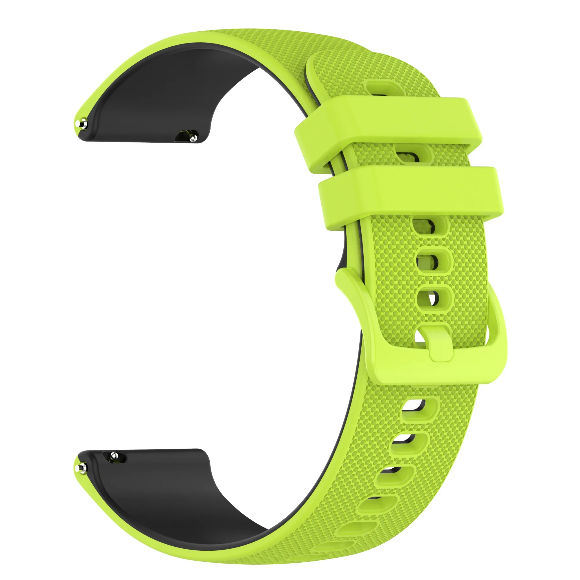 22mm two-tone silicone strap for UMIDIGI Uwatch 2S/3S/Ulun S Smartwatch for Uwatch strap replaceable accessories