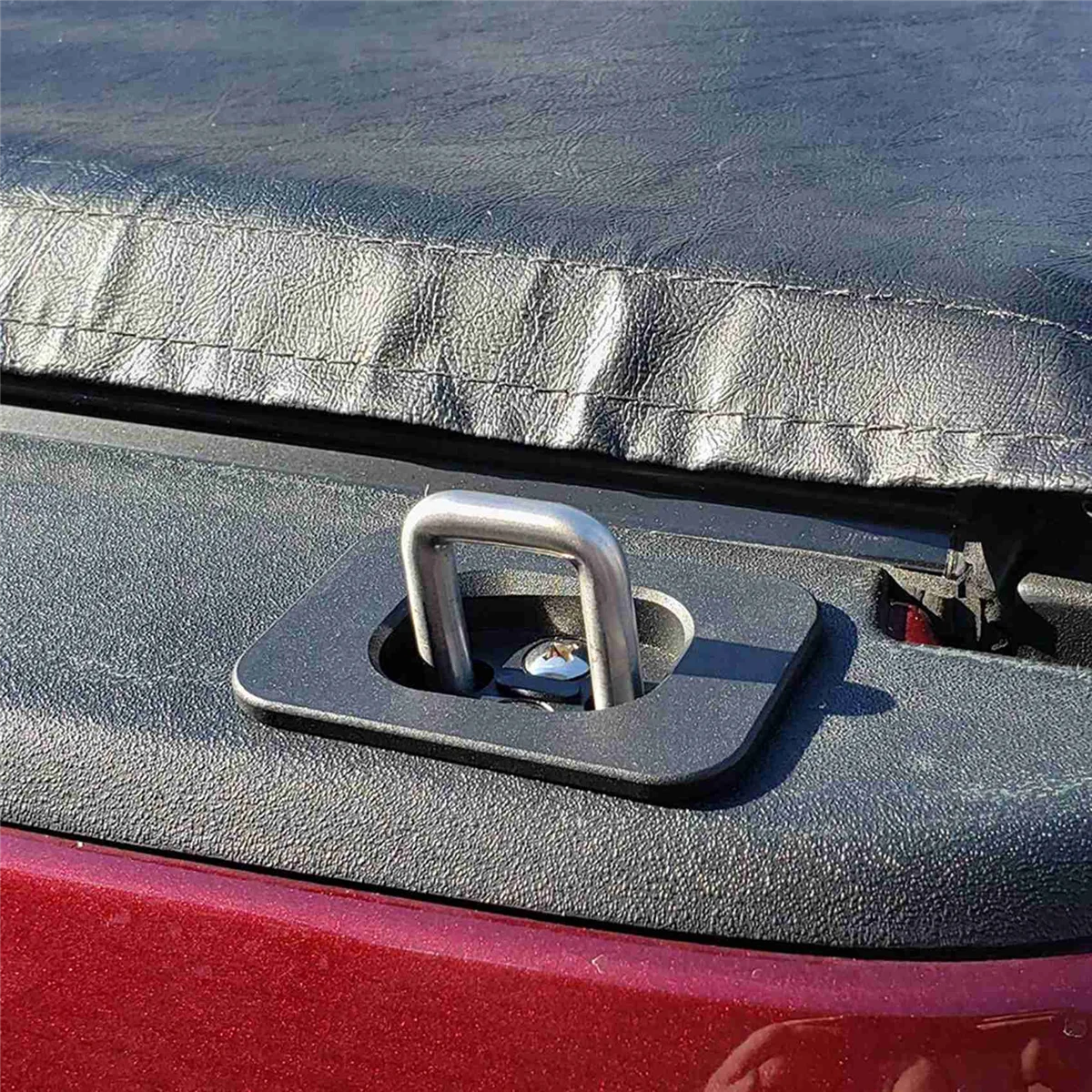 

Tie Down Anchors Retractable Truck Bed Top Side D Ring for 1998-2014 F150 1999-2013 GM 1995-2008 RAM,4PCS