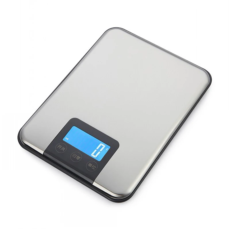 Bilancia elettronica da 5Kg in acciaio inossidabile bilancia da cucina per alimenti ad alta precisione bilancia da cucina digitale per cottura domestica