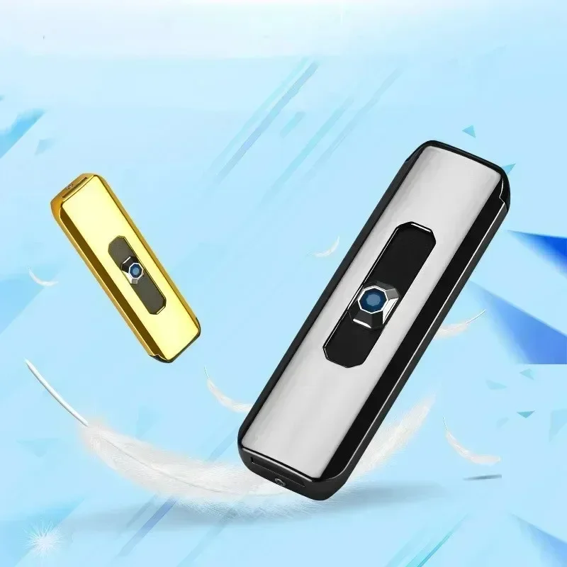 

Ultra-thin Tungsten Lighter Portable Flameless Electric Cigar Lighter USB Charging Gifts for Men New 2025