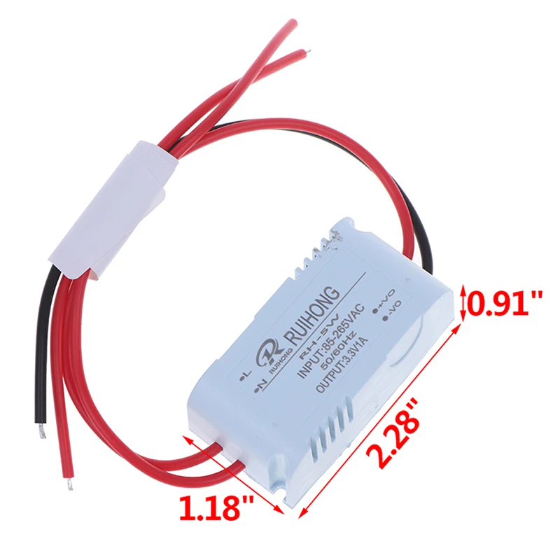 New Hot 1PCS AC-DC Power Supply Module AC 1A 5W 220V to DC 3V 5V 9V 12V 15V 24V Mini Convert