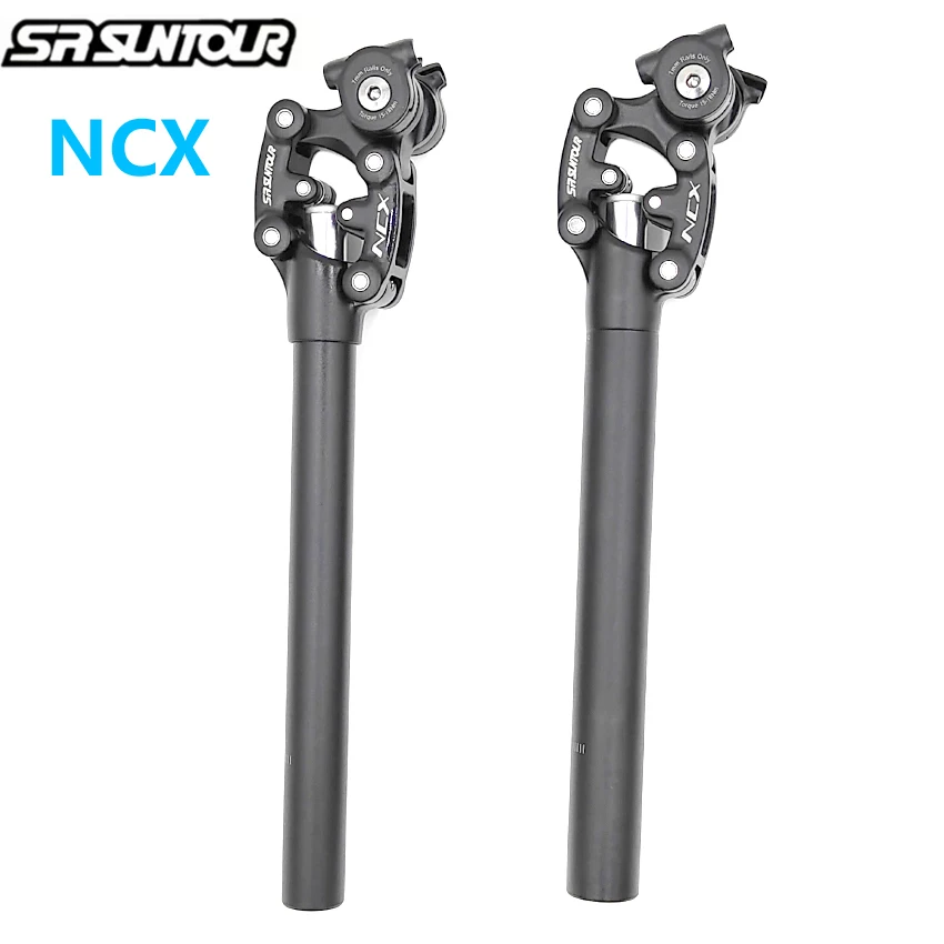 

SR SUNTOUR NCX Bicycle Seat Bike Suspension MTB Bike Seatpost Damping 350*27.2/28.6/30.0/30.1/30.4/30.8/31.6/33.9mm Post Tube