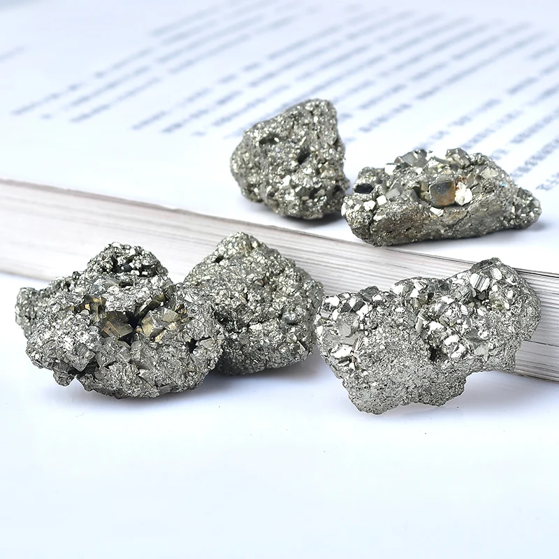 

100g Natural Stones Pyrite Crystal Cluster Irregular Stone Rock Mineral Sample Energy Home Decoration Raw Mineral Decoratio