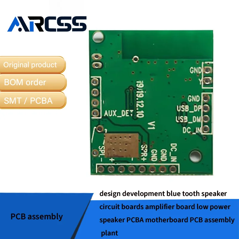 

Разработка дизайна, печатные платы динамиков с синим зубом, плата усилителя, динамик низкой мощности, печатная плата, материнская плата, завод сборки печатных плат