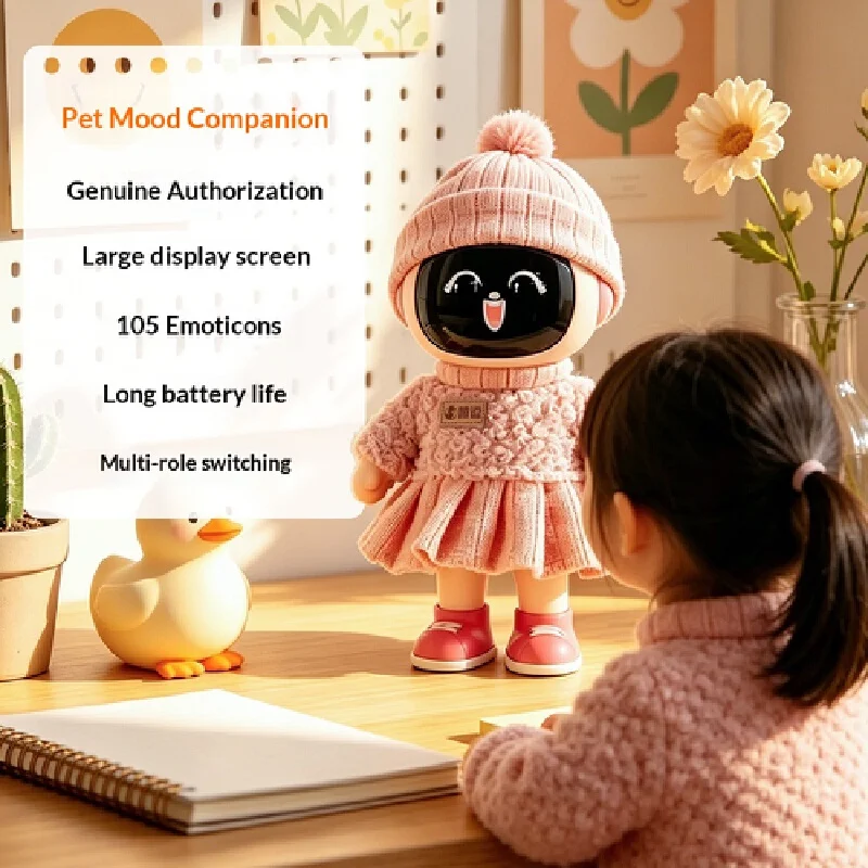 Syndoll Ai Companion Robot Voice Cloning Long Memory Expressions Long Battery Life Multi Role Switching