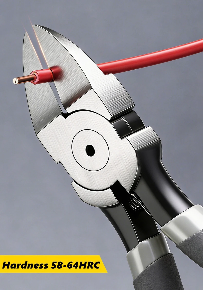 5 Zoll 6 Zoll 8 Zoll Diagonalzange Universeller Drahtschneider Mini Multifunktionales Elektro-Handwerkzeug Elektriker-Drahtschneider – Detail 2