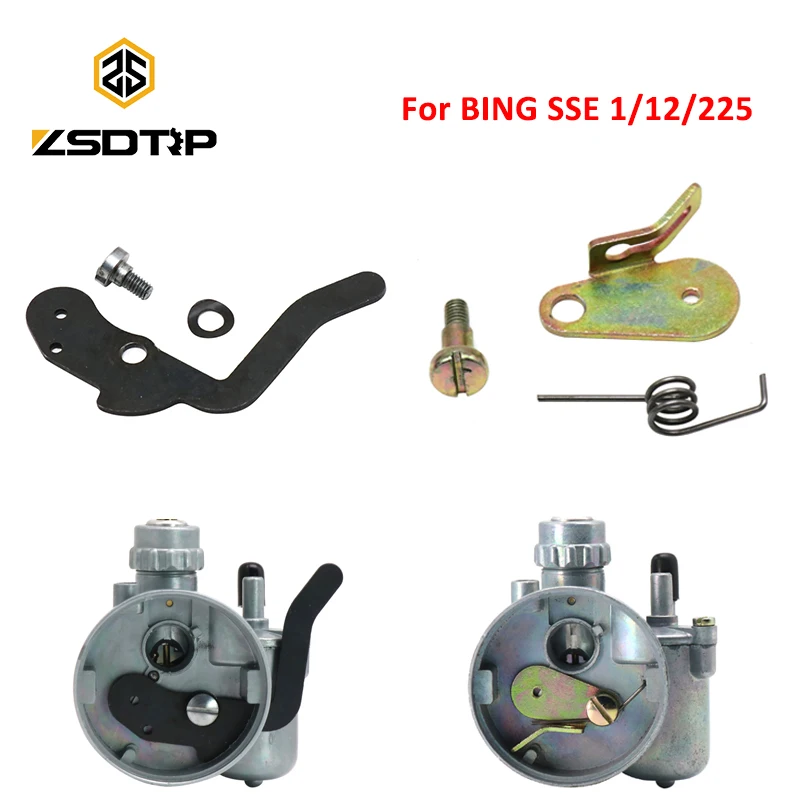 ZSDTRP BING SSE 1/12/225 Interruptor amortecedor de partida do carburador Conjunto de válvula de partida automática/manual