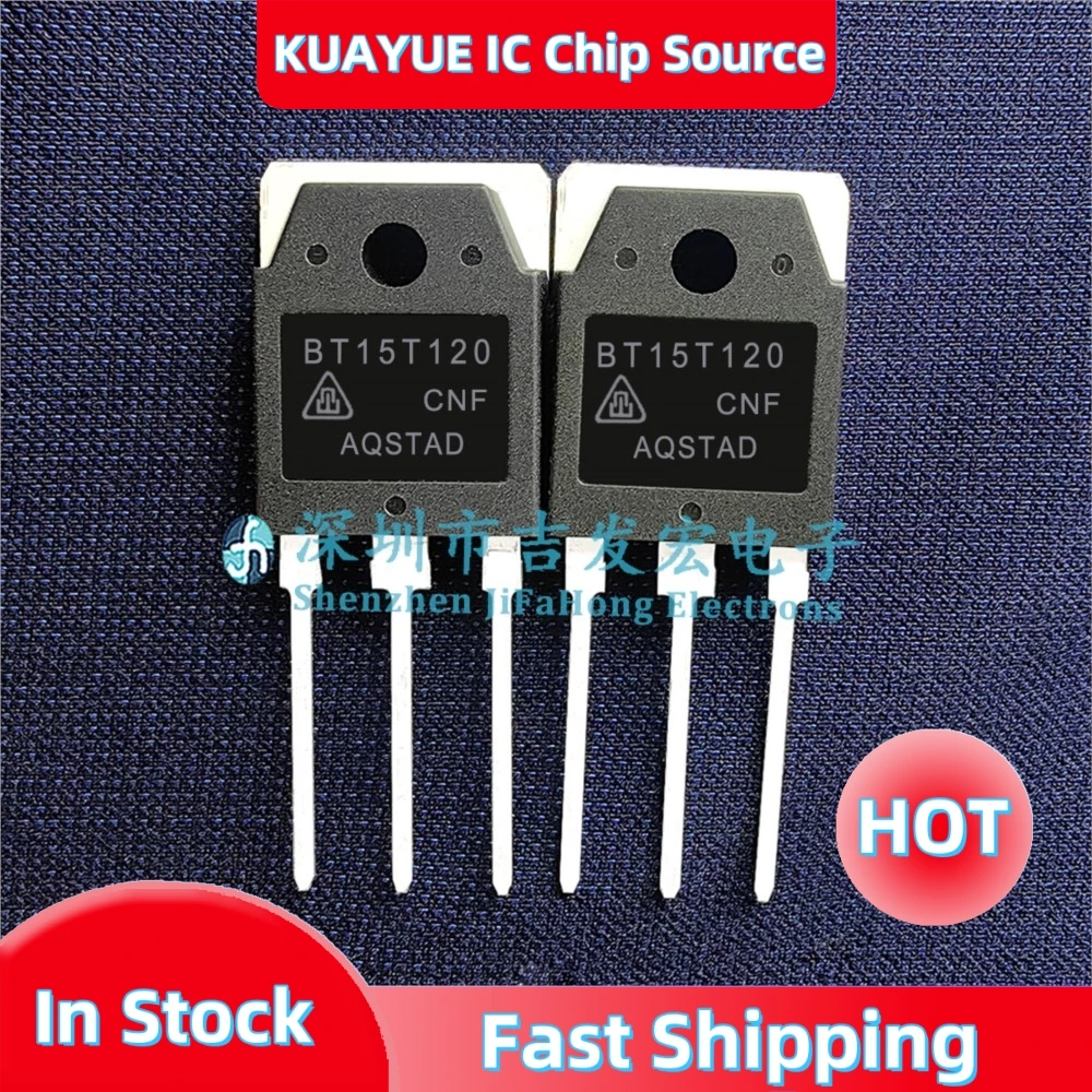 10PCS-30PCS BT15T120  TO-3P IGBT 15A 1200V  Fast Shipping In Stock