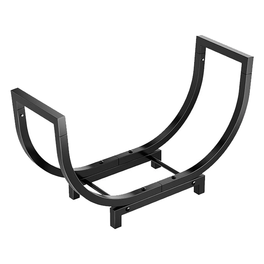 

Cozy Home Evenings Firewood Rack Indoor Fireplace Ergonomic Firewood Holder Bbq Accessory Large Capacity Design