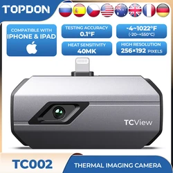 TOPDON TC002 Thermal Imager Imaging Camera IOS Use Thermography Measurement Mobile Smartphone car Infrared 2023 Version