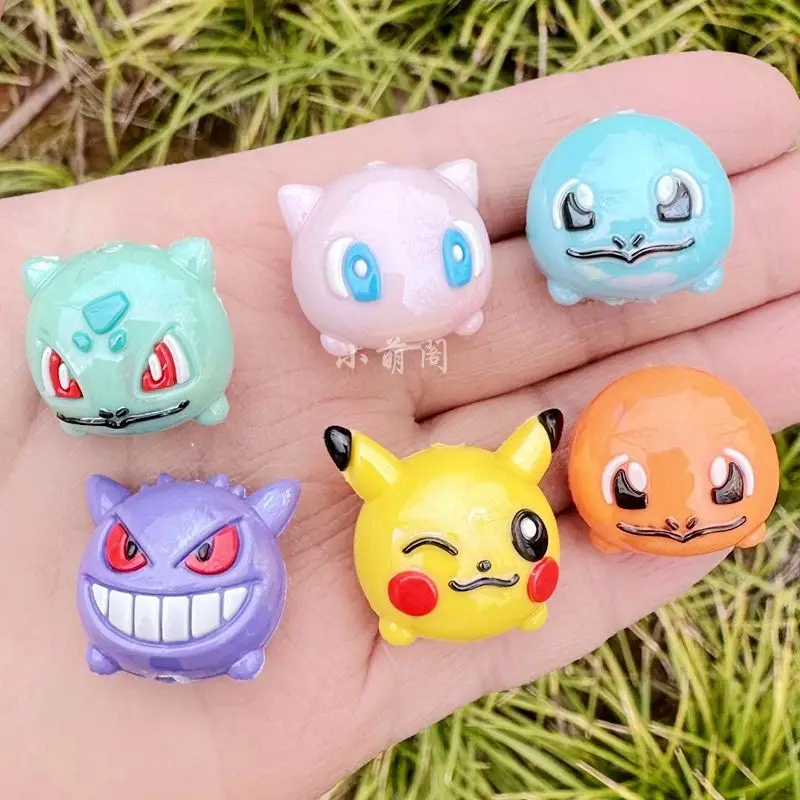 Pokémon Haustier-Elfen Gesichtsverändernde Puppe Harz Vertikale Lochperle DIY Spielzeug Geschenk für Jemand