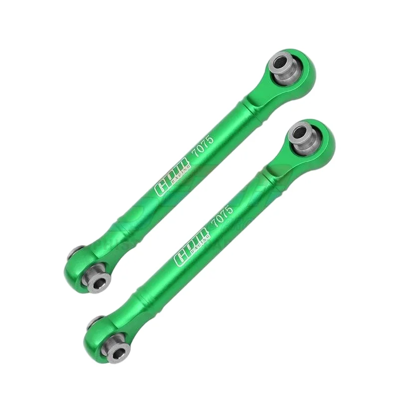 Tirante dello sterzo anteriore in alluminio da 2 pezzi, per parti di aggiornamento ARRMA 1/8 MOJAVE 4X4 4S BLX Desert Truck RTR-ARA4404T1/T2