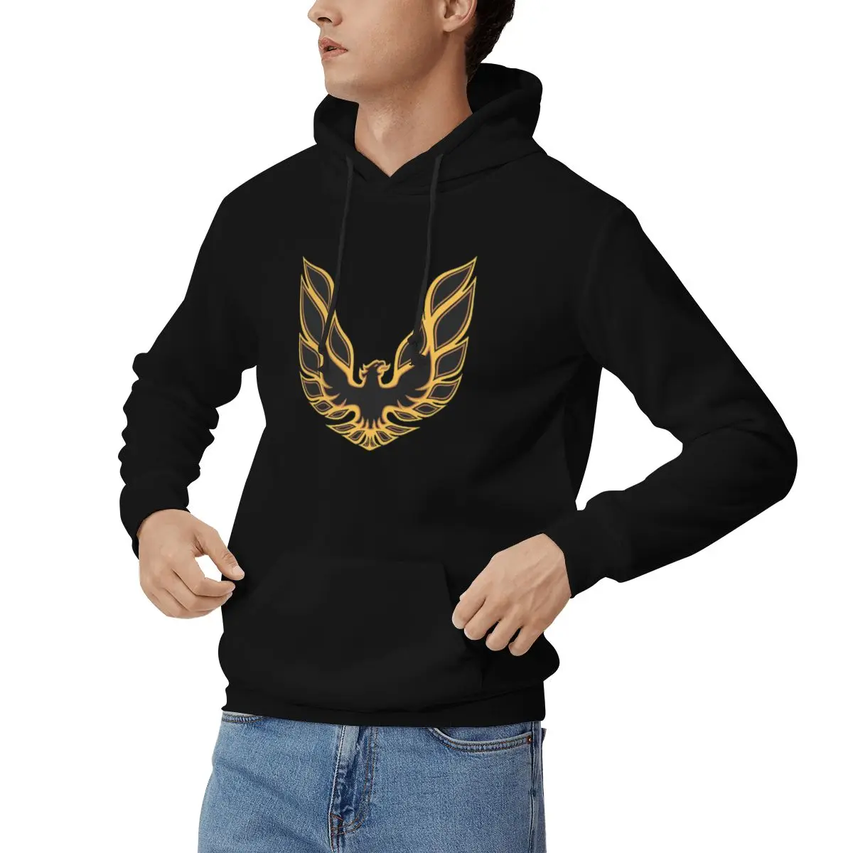 Pontiac Trans Am Firebird Bandit Golden Hoodies Men Women Casual Pullover Sweatshirts Long Sleeve Streetwear Autumn Winter