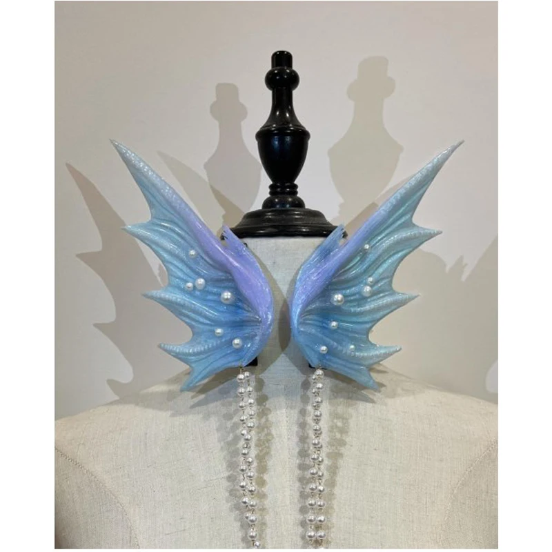 

Exquisite Mermaid Silicone Earrings Mermaid Princess Hanging Ear Mermaid Mermaid Elf Diving Photography Props