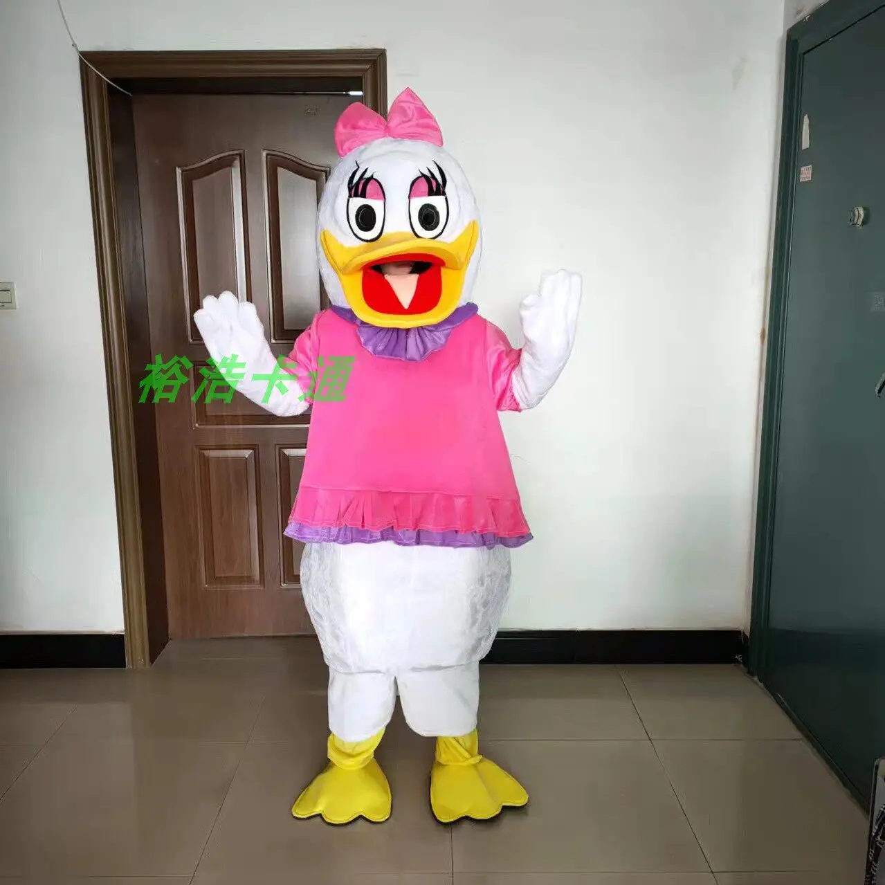 Disney Donald Fauntleroy Duck Potdemiel Donald Duck Mascot Costume Daisy Duck Adults Cartoon Christmas Stage Performance view 4