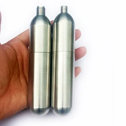 304 Stainless Steel 45g Co2 Cartridge Rechargeable Cylinder for Kitchen Accessories Bar Beer Keg Coffee Life Jacket Airbag