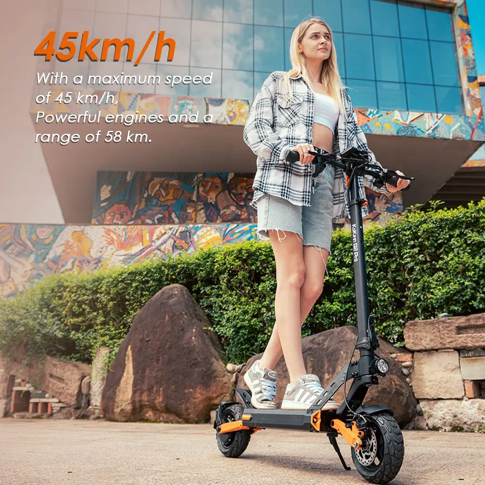 KUKIRIN G2 Pro 2024 Version Adult Electric Scooter 600W Motor 48V 15.6Ah Battery 45km/h Max Speed 55KM Range Adult Scooter